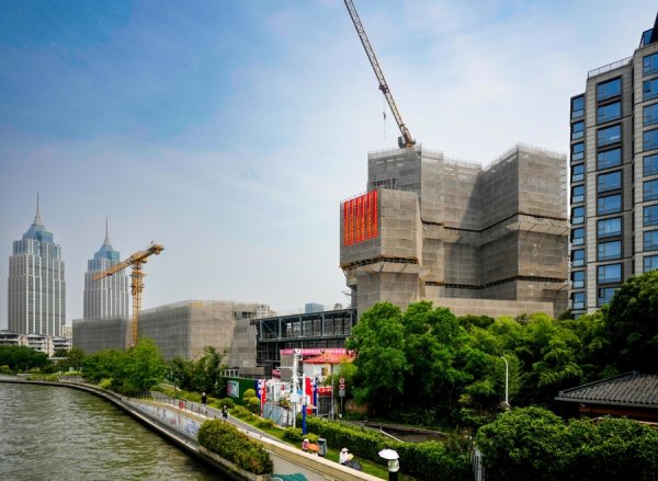 国际足联世界杯赛事入口 滨水新空间！华东政法大学长宁校区改扩建工程终了全面结构封顶